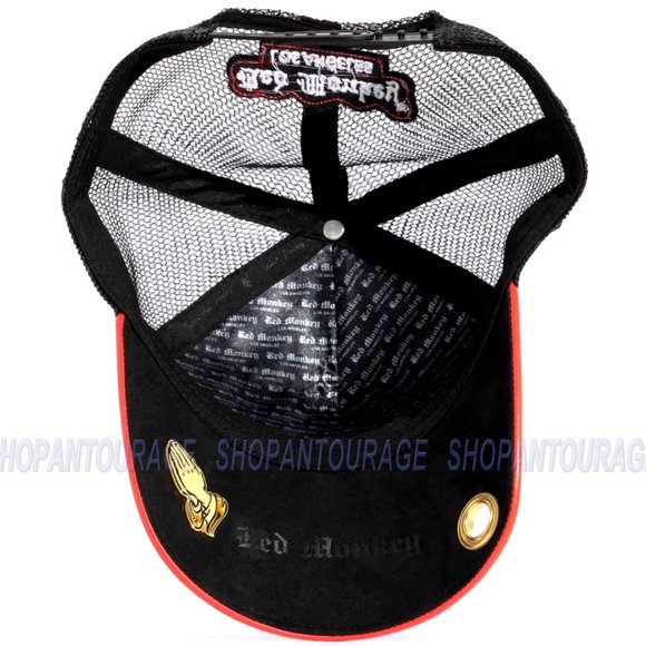 Red Monkey Lady Of Prayer RM1403 New Limited Edition Trucker Snapback Hat Cap - Picture 4 of 9